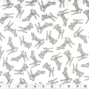 Rouleau de tissu - Lapins